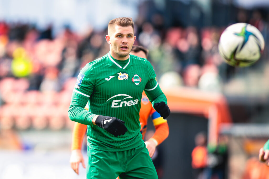 2022.04.03 Nieciecza
Pilka nozna PKO Ekstraklasa sezon 2021/2022
Bruk-Bet Termalica Nieciecza - Radomiak Radom
N/z Karol Angielski
Foto Marta Badowska / PressFocus

2022.04.03 Nieciecza
Football PKO Ekstraklasa season 2021/2022
Karol Angielski
Credit: Marta Badowska / PressFocus