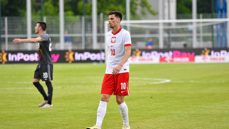 2024.06.01 Radom
pilka nozna mecz towarzyski 
Polska U21 - Macedonia Pln U21
N/z Filip Marchwinski
Foto Pawel Bejnarowicz / PressFocus

2024.06.01 Radom
Football - friendly match
Polska U21 - Macedonia Pln U21
Filip Marchwinski
Credit: Pawel Bejnarowicz / PressFocus