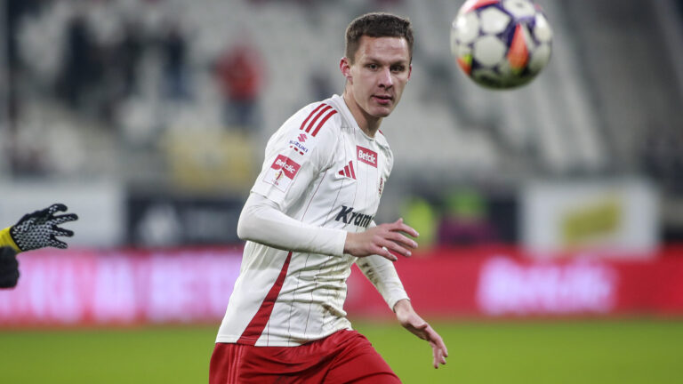 2024.12.09 Lodz Stadion Miejski
pilka nozna Betclic 1 liga 2024/2025
LKS Lodz - Arka Gdynia
N/z Jedrzej Zajac
Foto Artur Kraszewski / PressFocus 

2024.12.05 Lodz
Football  Betclic 1 league  season 2024/2025 
LKS Lodz - Arka Gdynia
Jedrzej Zajac
Credit: Artur Kraszewski / PressFocus