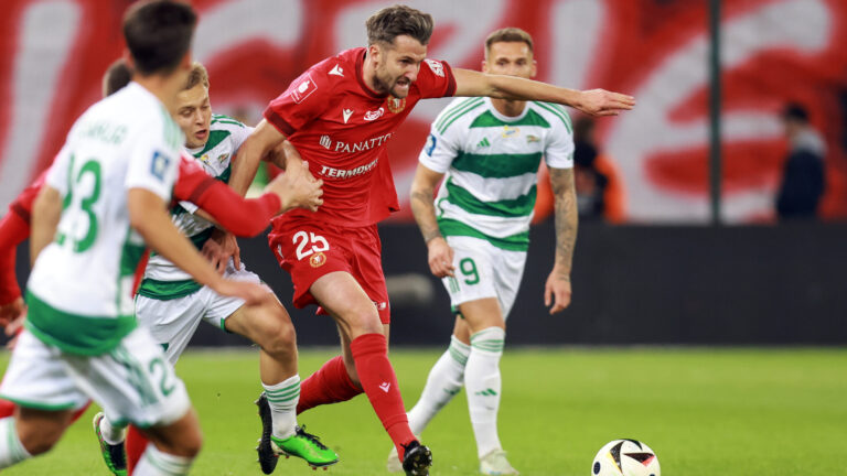 2025.04.04 Lodz 
pilka nozna PKO Ekstraklasa sezon 2024/2025 
Widzew Lodz - Lechia Gdansk
N/z Marek Hanousek
Foto Artur Kraszewski / PressFocus 

2025.04.04 Lodz 
Football - Polish PKO Ekstraklasa season 2024/2025 
Widzew Lodz - Lechia Gdansk
Marek Hanousek
Credit: Artur Kraszewski / PressFocus