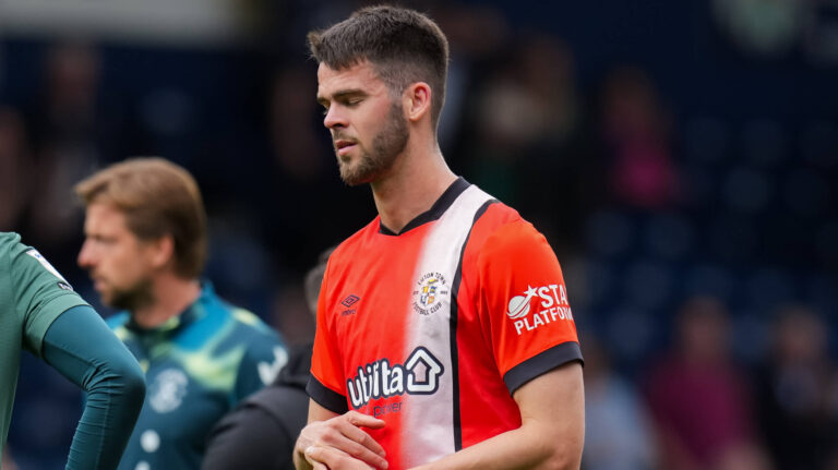 Lasse Nordas 44 of Luton Town after the Sky Bet Championship match between West Bromwich Albion and Luton Town at The Hawthorns, West Bromwich, England on 3 May 2025. PUBLICATIONxNOTxINxUK Copyright: xDavidxHornx PMI-6850-0168
2025.05.03 West Bromwich
pilka nozna , liga angielska
West Bromwich Albion - Luton Town
Foto IMAGO/PressFocus

!!! POLAND ONLY !!!