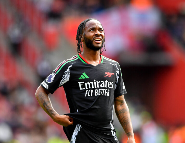 Southampton v Arsenal, Premier League, Football, St. Marys Stadium, Southampton, Hampshire, UK - 25 May 2025 Raheem Sterling of Arsenal Southampton St Marys Stadium Hampshire GBR, UK NEWSPAPERS OUT Copyright: xMarkxEnfieldx
2025.05.25 Southampton
pilka nozna , liga angielska
Southampton - Arsenal Londyn
Foto IMAGO/PressFocus

!!! POLAND ONLY !!!