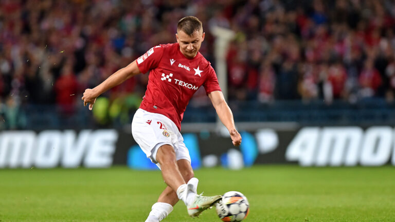 2025.05.29 Krakow
Pilka nozna , Betclic I liga , sezon 2024/25 , baraze o Ekstraklase , polfinal
Wisla Krakow - Miedz Legnica
N/z Bartosz Jaroch
Foto Krzysztof Porebski / PressFocus

2025.05.29 Krakow
Football , Polish league, second level , 2024/2025 season , promotion play off , semi final
Wisla Krakow - Miedz Legnica
Bartosz Jaroch
Credit: Krzysztof Porebski / PressFocus