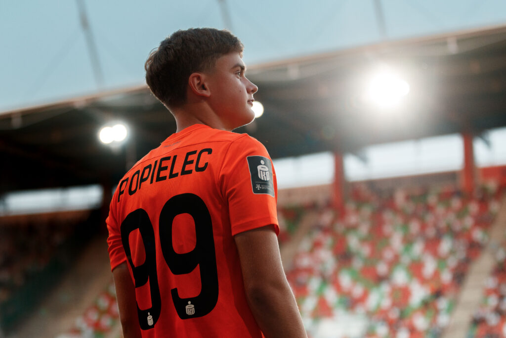 2025.08.15 Lubin
Pilka nozna PKO Ekstraklasa sezon 2024/2025
KGHM Zaglebie Lubin - Lechia Gdansk
N/z Cyprian Popielec debiut w ekstraklasie
Foto Tomasz Folta / PressFocus

2025.08.15 Lubin
Football PKO Ekstraklasa season 2024/2025
KGHM Zaglebie Lubin - Lechia Gdansk
Cyprian Popielec debiut w ekstraklasie
Credit: Tomasz Folta / PressFocus