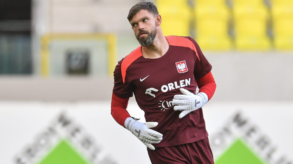 02.09.2025 Katowice
Pilka nozna Reprezentacja Polski  
Trening Reprezentacji Polski przed meczem z Holandia
n/z Bartlomiej Dragowski
Foto Mateusz Sobczak / PressFocus

02.09.2025 Katowice
Football Polish National Team 
Training session ahead of match against Netherlands
Bartlomiej Dragowski
Credit Mateusz Sobczak / PressFocus