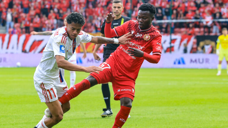 2025.09.28 Lodz
Pilka nozna Ekstraklasa  2025/2026 
Widzew Lodz - Rakow Czestochowa
N/z Samuel Akere Adriano Amorim
Foto ARTUR KRASZEWSKI / PressFocus 

2025.09.24 Urszulin
Football Polish Ekstraklasa 2025/2026
Widzew Lodz - Rakow Czestochowa
Samuel Akere Adriano Amorim
Credit: ARTUR KRASZEWSKI / PressFocus