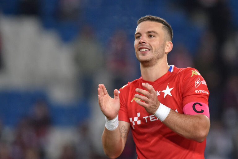 2025.10.05 Krakow
Pilka nozna , Betclic I liga , sezon 2025/26
Wisla Krakow - Ruch Chorzow
N/z Angel Rodado, radosc po meczu
Foto Krzysztof Porebski / PressFocus

2025.10.05 Krakow
Football , Polish league, second level , 2025/2026 season
Wisla Krakow - Ruch Chorzow
Angel Rodado, radosc po meczu
Credit: Krzysztof Porebski / PressFocus