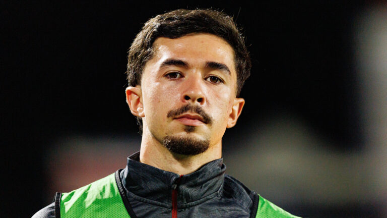 Guilherme Montoia seen during Liga Portugal game between teams of CF Estrela Amadora and Rio Ave FC at Estadio Jose Gomes Maciej Rogowski/Ball Raw Images Amadora Estadio Jose Gomes Portugal Copyright: xMaciejxRogowskix maciejrogowski_estrela_rioave_2526-121
2025.10.25 Amadora
pilka nozna , liga portugalska
CF Estrela Amadora - Rio Ave FC
Foto IMAGO/PressFocus

!!! POLAND ONLY !!!