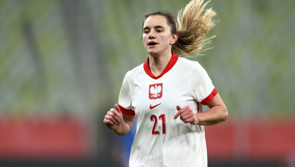 2025.11.28 Gdansk Pilka nozna kobiet Mecz towarzyski Polska - Slowenia N/z Paulina Tomasiak Foto Piotr Matusewicz / PressFocus

2025.11.28 Gdansk
Football Womens Friendly game
Poland - Slovenia
Paulina Tomasiak 
Credit: Piotr Matusewicz / PressFocus