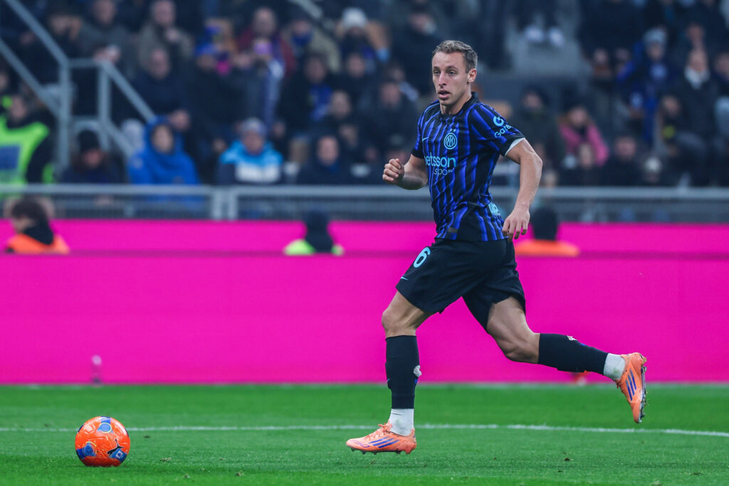 FC Internazionale vs Venezia FC - Coppa Italia 2025/26 - 03/12/2025 Davide Frattesi of FC Internazionale seen in action during Coppa Italia 2025/26 football match between FC Internazionale and Venezia FC at San Siro Stadium in Milan *** FC Internazionale vs Venezia FC Coppa Italia 2025 26 03 12 2025 Davide Frattesi of FC Internazionale seen in action during Coppa Italia 2025 26 football match between FC Internazionale and Venezia FC at San Siro Stadium in Milan Copyright: xBEAUTIFULxSPORTS/Carabellix
2025.12.03 Mediolan
pilka nozna , Puchar Wloch
Inter Mediolan - Venezia FC
Foto IMAGO/PressFocus

!!! POLAND ONLY !!!