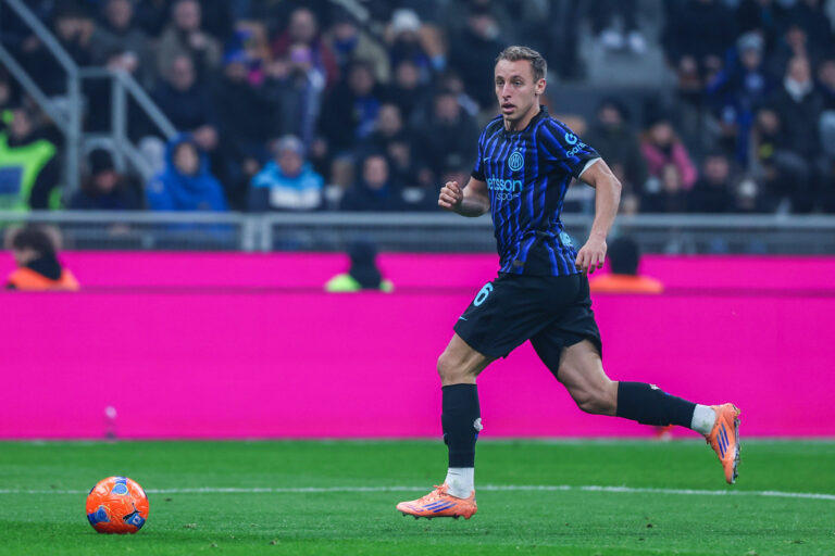 FC Internazionale vs Venezia FC - Coppa Italia 2025/26 - 03/12/2025 Davide Frattesi of FC Internazionale seen in action during Coppa Italia 2025/26 football match between FC Internazionale and Venezia FC at San Siro Stadium in Milan *** FC Internazionale vs Venezia FC Coppa Italia 2025 26 03 12 2025 Davide Frattesi of FC Internazionale seen in action during Coppa Italia 2025 26 football match between FC Internazionale and Venezia FC at San Siro Stadium in Milan Copyright: xBEAUTIFULxSPORTS/Carabellix
2025.12.03 Mediolan
pilka nozna , Puchar Wloch
Inter Mediolan - Venezia FC
Foto IMAGO/PressFocus

!!! POLAND ONLY !!!