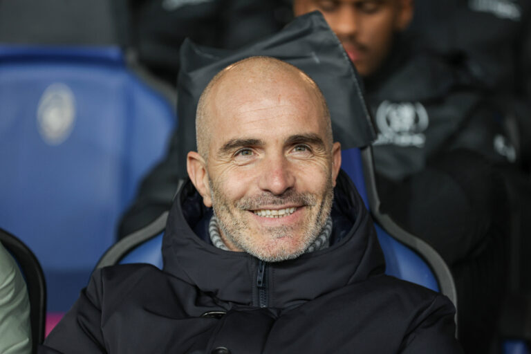 Atalanta v Chelsea, UEFA Champions League football, Bergamo, Italy Bergamo, Italy. 9th, December 2025. Head coach Enzo Maresca of Chelsea seen during the UEFA Champions League match between Atalanta B.C. and Chelsea at New Balance Stadium in Bergamo. Italy, Bergamo PUBLICATIONxNOTxINxDENxNORxFINxBEL Copyright: xGonzalesxPhoto/StefanoxNicolix
2025.12.09 Bergamo
pilka nozna , liga mistrzow
Atalanta Bergamo - Chelsea Londyn
Foto IMAGO/PressFocus

!!! POLAND ONLY !!!