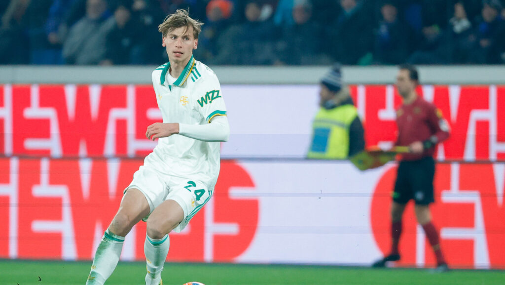 Jan Ziolkowski of AS Roma during the match of 18th day of the Serie A Championship between Atalanta BC - AS Roma at the New Balance Arena on 3 January 2026 in Bergamo, BG. (Photo by Emanuele Pennacchio/IPA Sport / ipa-agency.net/IPA/Sipa USA)
2026.01.03 Bergamo
pilka nozna liga wloska
Atalanta Bergamo - AS Roma

Foto IPA/SIPA USA/PressFocus

!!! POLAND ONLY !!!