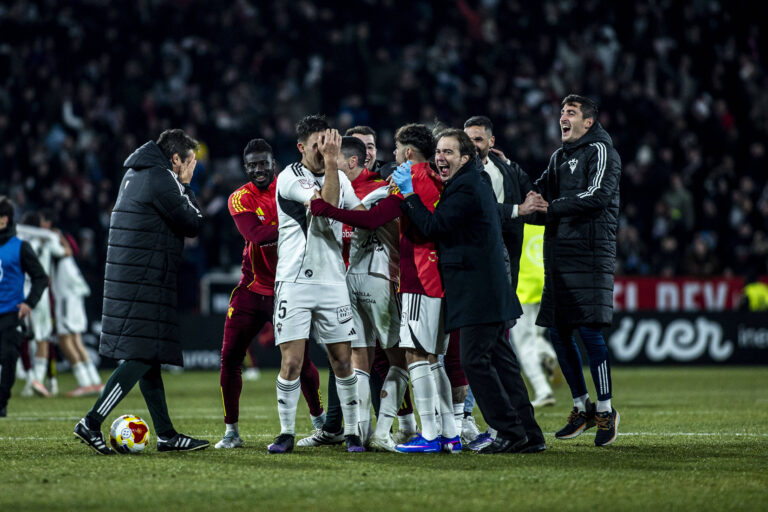 Albacete Balompie vs Real Madrid CF - Copa de SM El rey - 14/01/2026 Albacete Balompie celebrating during the Copa de SM El rey match between Albacete Balompie and Real Madrid CF at Carlos Belmonte Stadium on January 14, 2026 in Albacete, Spain. Albacete Spain Copyright: xMarinaxFrutos/PGSxPhotoxAgencyx
2026.01.14 Albacete
pilka nozna , Puchar Krola
Albacete - Real Madryt
Foto IMAGO/PressFocus

!!! POLAND ONLY !!!