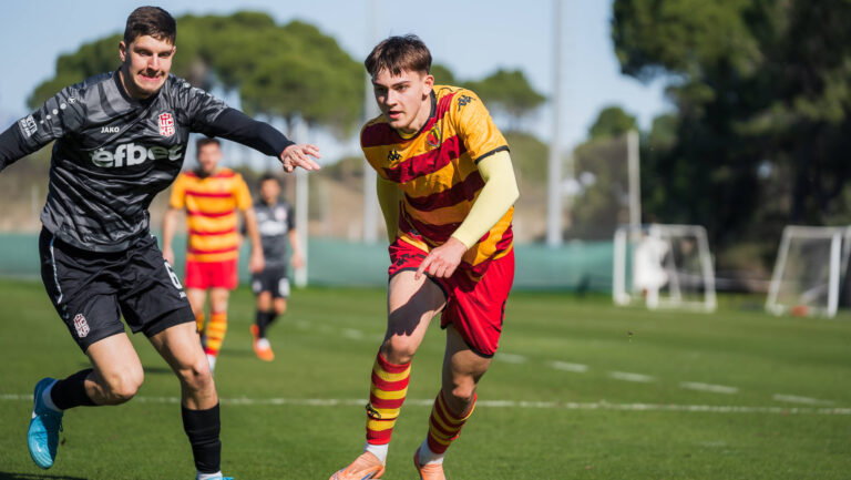 Alejandro Cantero seen during Friendly game between Jagiellonia Bialystok and CSKA 1948 Sofia Lukasz Germaniuk/Ball Raw Images Belek Turkey Copyright: xLukaszxGermaniukx 260119WSZ46
2026.01.19 Belek
pilka nozna , sparing mecz towarzyski
Jagiellonia Bialystok - CSKA 1948 Sofia
Foto IMAGO/PressFocus

!!! POLAND ONLY !!!