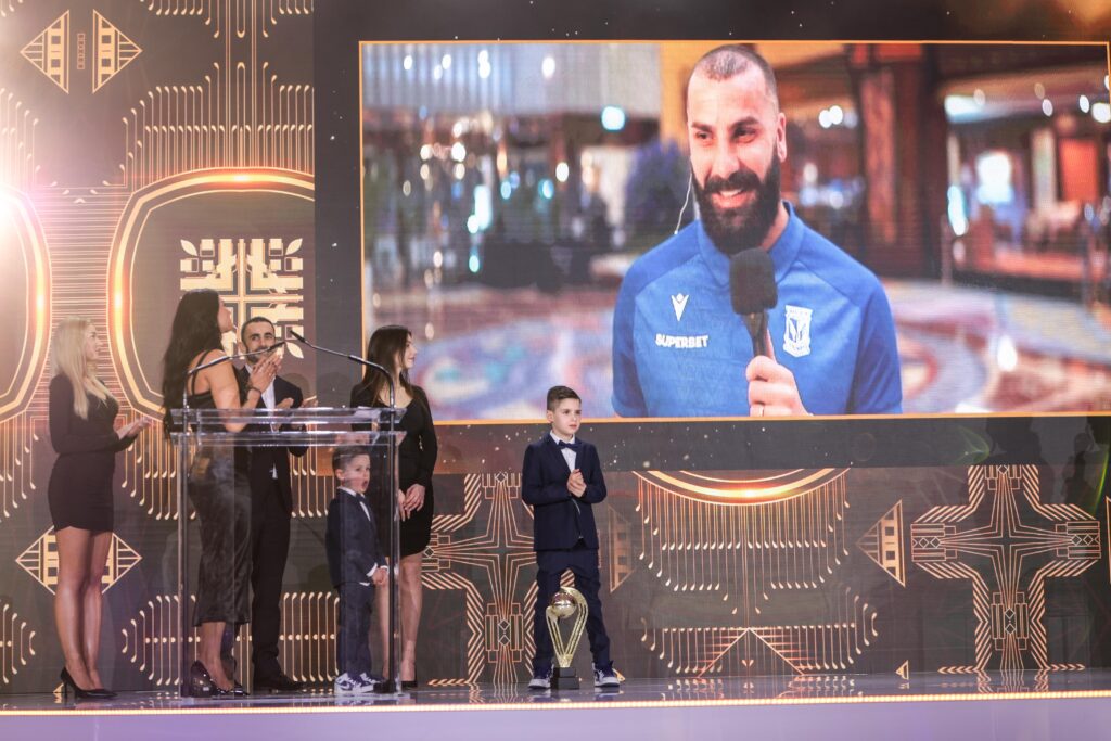 2026.01.24 Warszawa
pilka nozna 
Gala rozdania nagrod tygodnika Pilka Nozna
N/z Mikael Ishak
Foto Radoslaw Makuch / PressFocus

2026.01.24 Warsaw
Football 
The Pilka Nozna Polish Weekly Awards for the Best Footballers
Gala rozdania nagrod tygodnika Pilka Nozna
Mikael Ishak
Credit: Radoslaw Makuch / PressFocus