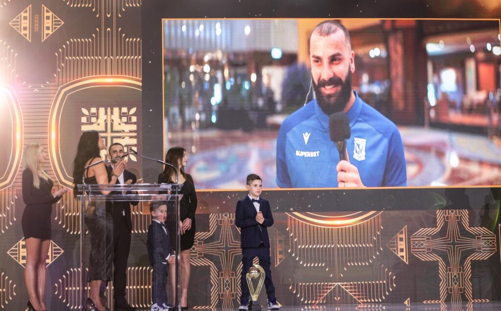 2026.01.24 Warszawa
pilka nozna 
Gala rozdania nagrod tygodnika Pilka Nozna
N/z Mikael Ishak
Foto Radoslaw Makuch / PressFocus

2026.01.24 Warsaw
Football 
The Pilka Nozna Polish Weekly Awards for the Best Footballers
Gala rozdania nagrod tygodnika Pilka Nozna
Mikael Ishak
Credit: Radoslaw Makuch / PressFocus