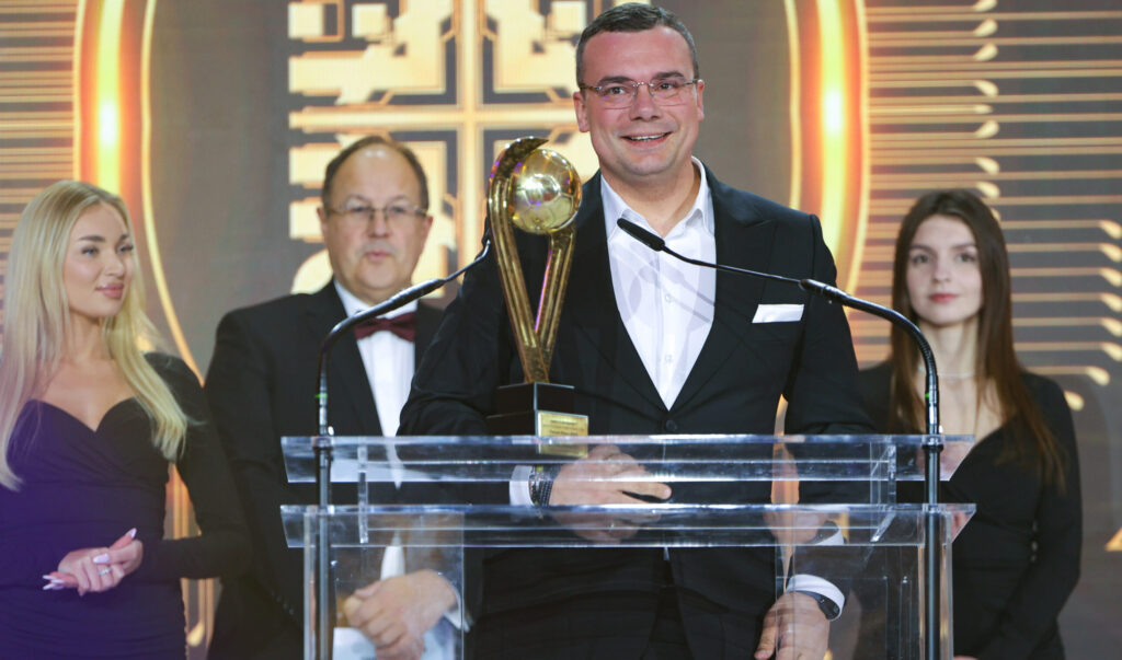 2026.01.24 Warszawa
pilka nozna 
Gala rozdania nagrod tygodnika Pilka Nozna
N/z Adrian Siemieniec
Foto Radoslaw Makuch / PressFocus

2026.01.24 Warsaw
Football 
The Pilka Nozna Polish Weekly Awards for the Best Footballers
Gala rozdania nagrod tygodnika Pilka Nozna
Adrian Siemieniec
Credit: Radoslaw Makuch / PressFocus