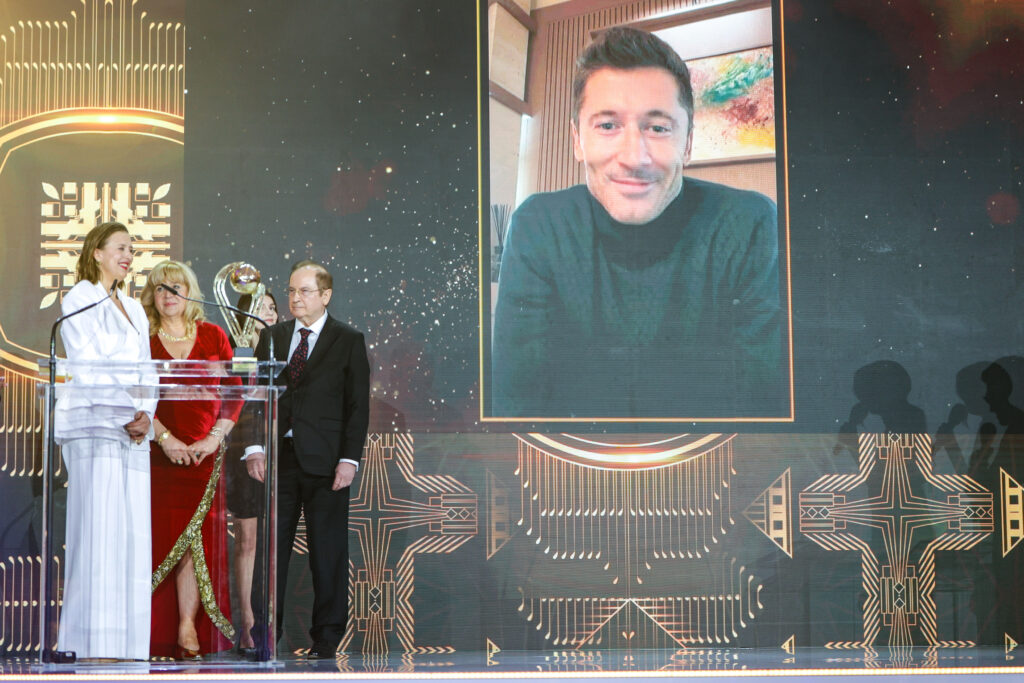 2026.01.24 Warszawa
pilka nozna 
Gala rozdania nagrod tygodnika Pilka Nozna
N/z Milena Lewandowska Robert Lewandowski
Foto Radoslaw Makuch / PressFocus

2026.01.24 Warsaw
Football 
The Pilka Nozna Polish Weekly Awards for the Best Footballers
Gala rozdania nagrod tygodnika Pilka Nozna
Milena Lewandowska Robert Lewandowski
Credit: Radoslaw Makuch / PressFocus