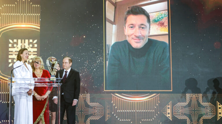 2026.01.24 Warszawa
pilka nozna 
Gala rozdania nagrod tygodnika Pilka Nozna
N/z Milena Lewandowska Robert Lewandowski
Foto Radoslaw Makuch / PressFocus

2026.01.24 Warsaw
Football 
The Pilka Nozna Polish Weekly Awards for the Best Footballers
Gala rozdania nagrod tygodnika Pilka Nozna
Milena Lewandowska Robert Lewandowski
Credit: Radoslaw Makuch / PressFocus