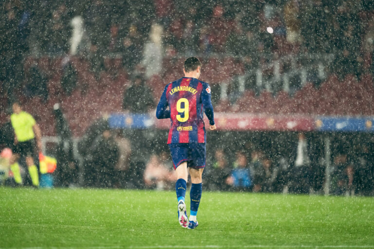 Spanish LaLiga EA Sports FC Barcelona, Barca v Real Oviedo in Barcelona, Spain. FC Barcelona player 9 Robert Lewandowski during LaLiga EA Sports match between FC Barcelona and Real Oviedo in Spotify Camp Nou, Barcelona, Spain, on January 25, 2026. Barcelona Spotify Camp Nou Barcelona Spain
2026.01.25 Barcelona
pilka nozna liga hiszpanska
FC Barcelona - Real Oviedo
Foto IMAGO/PressFocus

!!! POLAND ONLY !!!
