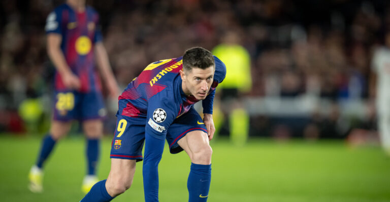 Robert Lewandowski (FC Barcelona) in action during a UEFA Champions League match between FC Barcelona and Copenhagen at Spotify Camp Nou in Barcelona, , Spain, on January 28 2026. Photo by Felipe Mondino (Photo by Felipe Mondino/IPA Sport / ipa-agency.net/IPA/Sipa USA)
2026.01.28 Barcelona
pilka nozna liga mistrzow
FC Barcelona - FC Kopenhaga
Foto IPA/SIPA USA/PressFocus

!!! POLAND ONLY !!!