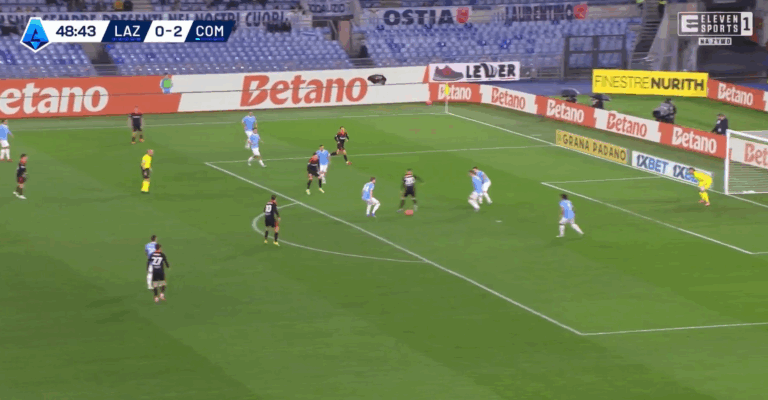 Asysta piętą i świetny strzał z dystansu! Como rozjeżdża Lazio! [WIDEO]