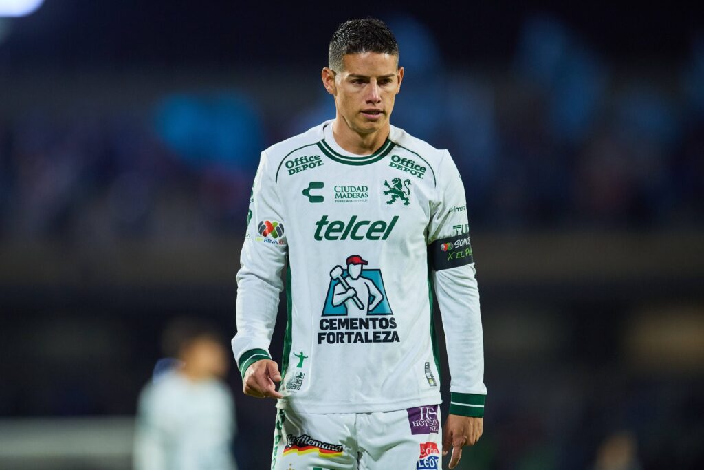 RECORD DATE NOT STATED Liga BBVA MX Clausura 2025 Cruz Azul 1-1 Leon James Rodriguez of Leon during the 16th round match between Cruz Azul and Leon as part of the Liga BBVA MX, Torneo Clausura 2025 at Olimpico Universitario Stadium, on April 15, 2025 in Mexico City, Mexico. CIUDAD DE MEXICO CDMX MEXICO PUBLICATIONxNOTxINxMEXxCHNxRUS Copyright: xJosexLuisxMelgarejox 20250415221709_LMX_C25_CAZ_LEO_RODRIGUEZ21
2025.04.16 Mexico City
pilka nozna , liga meksykanska
Cruz Azul - Leon
Foto IMAGO/PressFocus

!!! POLAND ONLY !!!