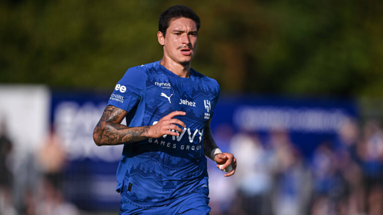 Fussball Testspiel International / 3. Liga. 2025/2026 Al - Hilal SFC - SV Waldhof Mannheim Darwin Nunez Al - Hilal SFC *** Football Test Match International 3 League 2025 2026 Al Hilal SFC SV Waldhof Mannheim Darwin Nunez Al Hilal SFC
2025.08.14 Balingen
pilka nozna sparing mecz towarzyski
Al Hilal SFC - Waldhof Mannheim
Foto IMAGO/PressFocus

!!! POLAND ONLY !!!