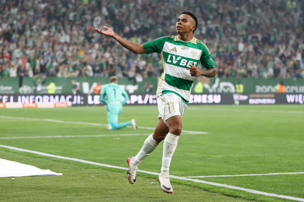 2025.09.12 Gdansk Pilka nozna PKO BP Ekstraklasa sezon 2025/2026 Lechia Gdansk - GKS Katowice N/z Camilo Mena gol bramka radosc Foto Piotr Matusewicz / PressFocus

2025.09.12 Gdansk
Football Polish PKO BP Ekstraklasa season 2025/2026 
Lechia Gdansk - GKS Katowice 
Camilo Mena gol bramka radosc 
Credit: Piotr Matusewicz / PressFocus