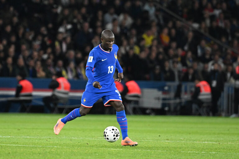 N'Golo Kante during the world cup qualification match between France and Ukraine at the Parc des Princes on thursday november 13, 2025. Paris. France. PHOTO: CHRISTOPHE SAIDI / SIPA.//04SAIDICHRISTOPHE_sipa.25321/Credit:CHRISTOPHE SAIDI/SIPA/2511141628
2025.11.13 Paryz
pilka nozna , eliminacje , kwalifikacje do mistrzostw swiata 2026
Francja - Ukraina
Foto CHRISTOPHE SAIDI/SIPA/PressFocus

!!! POLAND ONLY !!!