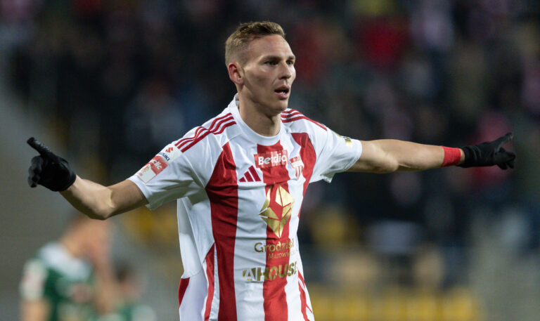 2025.11.21 Pruszkow pilka nozna Betclic 1. Liga sezon 2025/2026
Pogon Grodzisk Mazowiecki - Slask Wroclaw
N/z Rafal Adamski (Pogon)
Foto Tomasz Jastrzebowski / Foto Olimpik / PressFocus

2025.11.21 Pruszkow Football Polish 1st Division 2025/2026
Pogon Grodzisk Mazowiecki - Slask Wroclaw
Rafal Adamski (Pogon)
Credit: Tomasz Jastrzebowski / Foto Olimpik / PressFocus