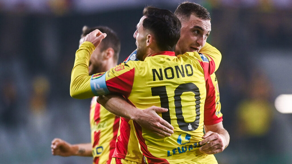 2025.12.08 Kielce PKO Ekstraklasa Sezon 2025/2026 Korona Kielce - Wisla Plock

N/z Nono radosc gol

Foto Kacper Pacocha / PressFocus 

2025.12.08 Kielce Football Polish Ekstraklasa Season 2025/2026 Korona Kielce - Wisla Plock

Credit: Kacper Pacocha / PressFocus