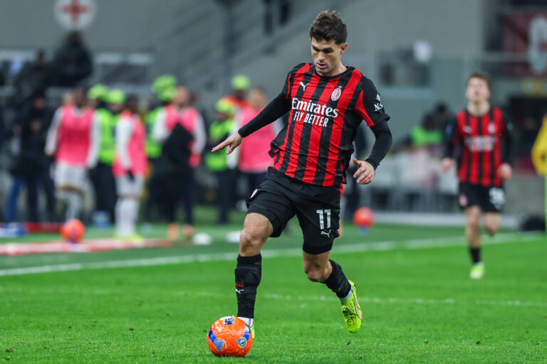AC Milan vs US Lecce - Serie A 2025/26 - 18/01/2026 Christian Pulisic of AC Milan seen in action during Serie A 2025/26 football match between AC Milan and US Lecce at San Siro Stadium in Milan *** AC Milan vs US Lecce Serie A 2025 26 18 01 2026 Christian Pulisic of AC Milan seen in action during Serie A 2025 26 football match between AC Milan and US Lecce at San Siro Stadium in Milan Copyright: xBEAUTIFULxSPORTS/Carabellix
2026.01.18 Mediolan
pilka nozna , Liga Wloska
AC Milan - US Lecce
Foto IMAGO/PressFocus

!!! POLAND ONLY !!!