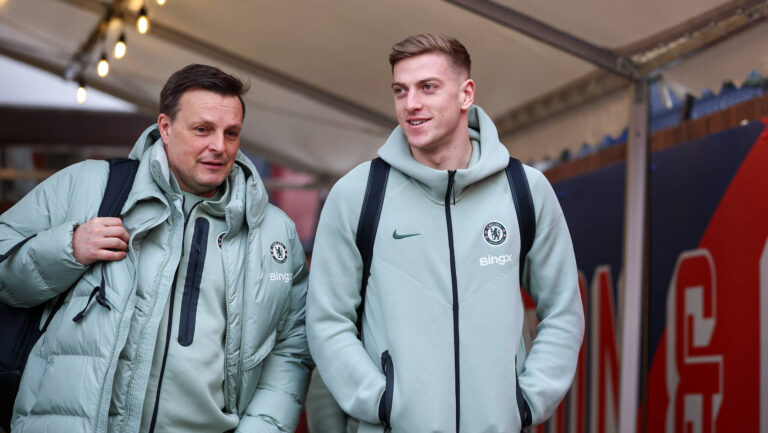 Crystal Palace v Chelsea, Premier League Chelsea Forward Liam Delap 9 during the Premier League match between Crystal Palace and Chelsea at Selhurst Park, London, UK on 25 January 2026. Editorial use only DataCo restrictions apply See www.football-dataco.com , Copyright: xChrisxFoxwellx PSI-23638-0088
2026.01.25 Londyn
pilka nozna , Liga Angielska
Crystal Palace - Chelsea Londyn
Foto IMAGO/PressFocus

!!! POLAND ONLY !!!