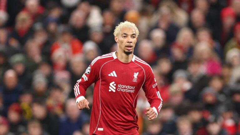 Liverpool v FK QARABAG, Champions League Hugo Ekitike of Liverpool during the Champions League match between Liverpool and FK QARABAG at Anfield, Liverpool, UK on 28 January 2026. Liverpool Anfield Merseyside UK Editorial use only , Copyright: xRyanxBrownex PSI-23643-0124
2026.01.28 Liverpool
pilka nozna Liga Mistrzow
FC Liverpool - Karabach Agdam
Foto IMAGO/PressFocus

!!! POLAND ONLY !!!