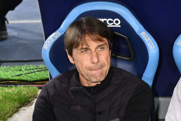 Antonio Conte coach of S.S.C. Napoli participates in the 23th day of the Serie A Championship between S.S.C. Napoli and A.C.F. Fiorentina at the Diego Armando Maradona Stadium on January 31, 2026 in Naples, Italy. (Photo by Domenico Cippitelli/IPA Sport / ipa-agency.net/IPA/Sipa USA)
2026.01.31 Neapol
pilka nozna liga wloska
SSC Napoli - ACF Fiorentina
Foto IPA/SIPA USA/PressFocus

!!! POLAND ONLY !!!