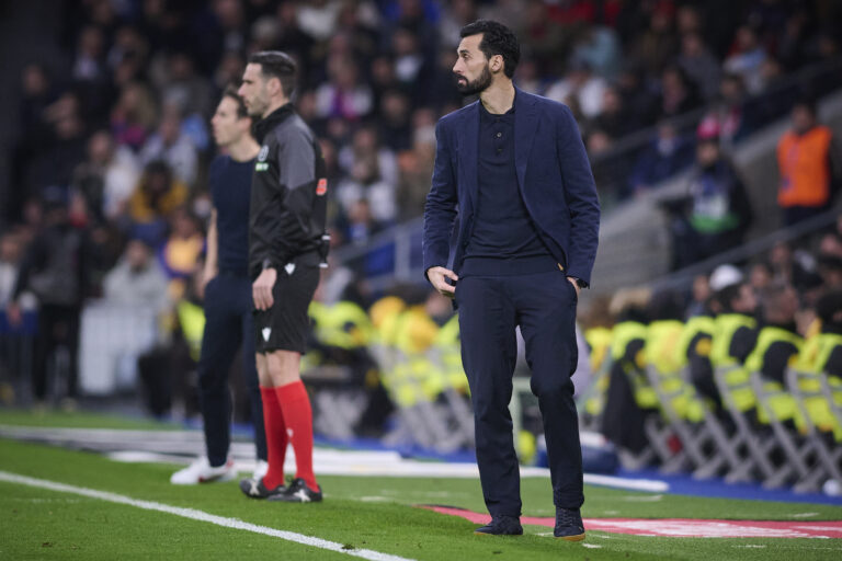 Real Madrid CFÕs coach Alvaro Arbeloa during La Liga match. February 1, 2026 (ALTERPHOTOS/Ropero)
2026.02.01 Madryt
pilka nozna liga hiszpanska
Real Madryt - Rayo Vallecano
Foto Alter Photos/SIPA USA/PressFocus

!!! POLAND ONLY !!!