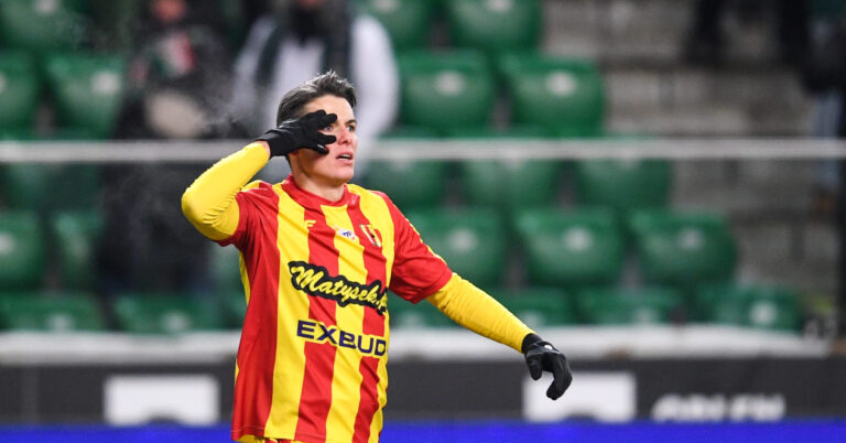 2026.02.01 Warszawa
pilka nozna PKO Ekstraklasa sezon 2025/2026
Legia Warszawa - Korona Kielce
N/z bramka gol radosc Mariusz Stepinski
Foto Weronika Morciszek / PressFocus

2026.02.01 Warsaw
Football - Polish PKO Ekstraklasa season 2025/2026
Legia Warszawa - Korona Kielce
bramka gol radosc Mariusz Stepinski
Credit: Weronika Morciszek / PressFocus