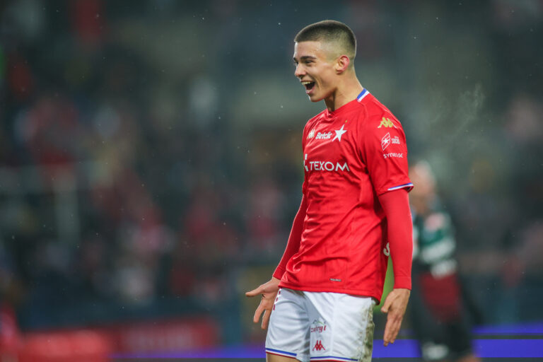 2026.02.06 Krakow
Pilka nozna Betclic 1 Liga 2024/2025
Wisla Krakow - GKS Tychy
N/z Maciej Kuziemka bramka gol radosc cieszynka
Foto Lukasz Laskowski / PressFocus

2026.02.06 Krakow
Football Betclic 1. Liga season 2024/2025
Wisla Krakow - GKS Tychy
Maciej Kuziemka bramka gol radosc cieszynka
Credit: Lukasz Laskowski / PressFocus