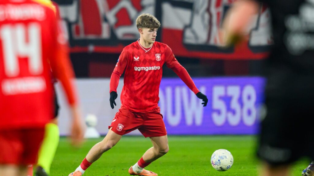 ENSCHEDE , 07–02-2026 , Stadium Grolsch Veste , season 2025 / 2026 , Dutch Eredivisie football , match between FC Twente and SC Heerenveen , picture shows FC Twente player Ruud Nijstad (Photo by Pro Shots/Sipa USA)
2026.02.07  Enschede
pilka nozna liga holenderska
FC Twente Enschede - sc Heerenveen

Foto Pro Shots/SIPA USA/PressFocus

!!! POLAND ONLY !!!