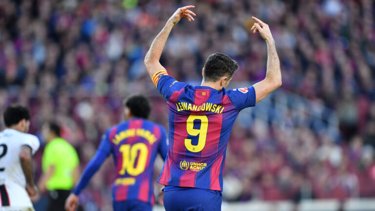 FC Barcelona, Barca v RCD MALLORCA SPOTIFY CAMP NOU.BARCELONA. February 7,2026 FC BARCELONA vs RCD MALLORCA February 7 ,2026 Robert Lewandowski 9 of FC Barcelona reacts during the match between FC Barcelona and RCD Mallorca corresponding to the twenty-three day of La Liga EA Sports at at Spotify Camp Nou in Barcelona, Spain. Barcelona ESP Copyright: xS.xRosx
2026.02.07 Barcelona
pilka nozna liga hiszpanska
FC Barcelona - RCD Mallorca

Foto IMAGO/PressFocus

!!! POLAND ONLY !!!
