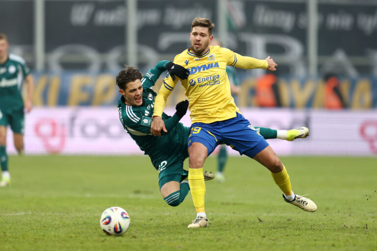 2026.02.07 Gdynia Pilka nozna PKO BP Ekstraklasa sezon 2025/2026 Arka Gdynia - Legia Warszawa N/z Kacper Urbanski Michal Marcjanik Foto Piotr Matusewicz / PressFocus

2026.02.07 Gdynia
Football Polish PKO BP Ekstraklasa season 2025/2026 
Arka Gdynia - Legia Warszawa 
Kacper Urbanski Michal Marcjanik 
Credit: Piotr Matusewicz / PressFocus