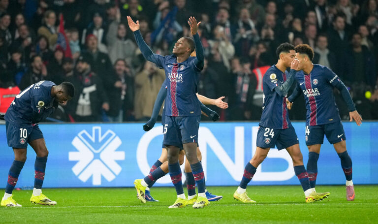 25 Nuno MENDES (psg) during the Ligue 1 McDonald's match between Paris Saint-Germain FC and Olympique de Marseille at Parc des Princes on February 8, 2026 in Paris, France. (Photo by Dave Winter/FEP/Icon Sport/Sipa USA)
2026.02.08 Paryz
pilka nozna liga francuska
PSG - Olympique Marsylia
Foto Icon Sport/SIPA USA/PressFocus

!!! POLAND ONLY !!!