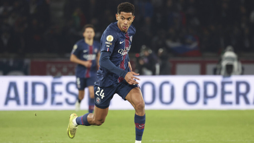 Senny Mayulu (PSG) - Photo :  Michael Baucher / Michael Baucher / Psnewz / SIPA /00321950_0067//Credit:PSNEWZ/SIPA/2602090027
2026.02.08 Paryz
pilka nozna liga francuska PSG
Paris Saint-Germain - Olympique Marsylia
Foto PSNEWZ/SIPA/PressFocus

!!! POLAND ONLY !!!