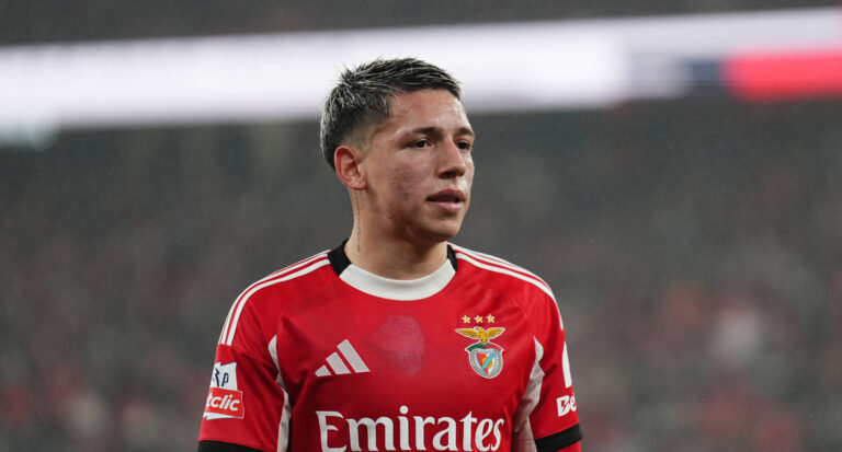 Liga Portugal Betclic - SL Benfica v FC Alverca Gianluca Prestianni do SL Benfica durante a partida entre o SL Benfica e o FC Alverca, a contar para a Liga Portugal Betclic no Estadio do Lisboa e Benfica - Fevereiro 8, 2025 - Lisboa, Portugal. Foto: Joao Alvarinhas - Avant Sports Lisboa Estadio do Sport Lisboa e Benfica Portugal Copyright: xJoaoxAlvarinhasx-xAvantxSportsx
2026.02.08 Lizbona
pilka nozna , liga portugalska
Benfica Lizbona - Alverca FC
Foto IMAGO/PressFocus

!!! POLAND ONLY !!!