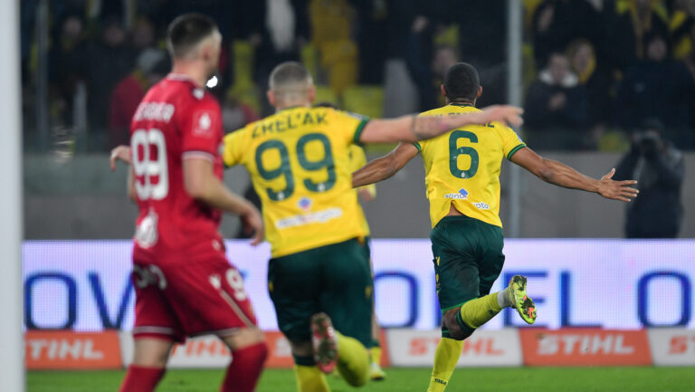 2026.02.08 Katowice
Pilka nozna PKO Ekstraklasa sezon 2025/2026
GKS Katowice - Widzew Lodz
N/z Lukas Klemenz radosc gol
Foto Mateusz Sobczak / PressFocus

2026.02.08 Katowice
Football Polish League PKO Ekstraklasa season 2025/2026
GKS Katowice - Widzew Lodz
Lukas Klemenz radosc gol
Credit: Mateusz Sobczak / PressFocus