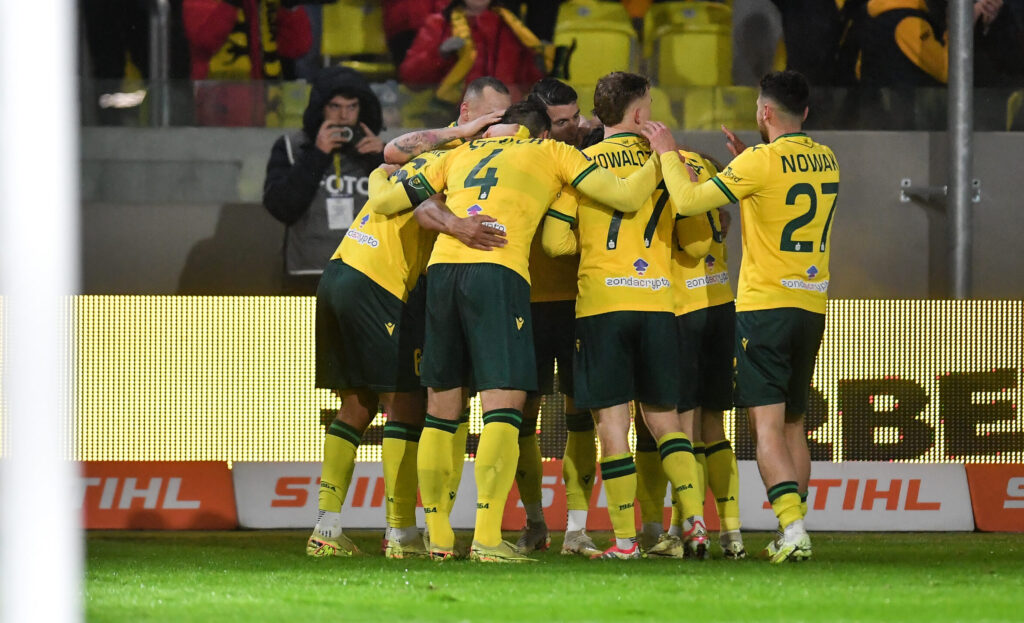 2026.02.08 Katowice
Pilka nozna PKO Ekstraklasa sezon 2025/2026
GKS Katowice - Widzew Lodz
N/z GKS Katowice radosc gol Lukas Klemenz
Foto Mateusz Sobczak / PressFocus

2026.02.08 Katowice
Football Polish League PKO Ekstraklasa season 2025/2026
GKS Katowice - Widzew Lodz
GKS Katowice radosc gol Lukas Klemenz
Credit: Mateusz Sobczak / PressFocus