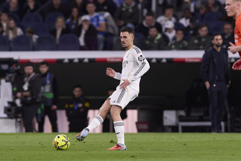 Daniel Ceballos of Real Madrid CF is seen in action during the LaLiga EA Sports 2025/2026 week 24 football match between Real Madrid CF and Real Sociedad at Santiago Bernabeu Stadium. Final score: Real Madrid CF 4:1 Real Sociedad. (Photo by Federico Titone / SOPA Images/Sipa USA)
2026.02.14 Madryt
pilka nozna liga hiszpanska
Real Madryt - Real Sociedad San Sebastian

Foto SOPA Images/SIPA USA/PressFocus

!!! POLAND ONLY !!!