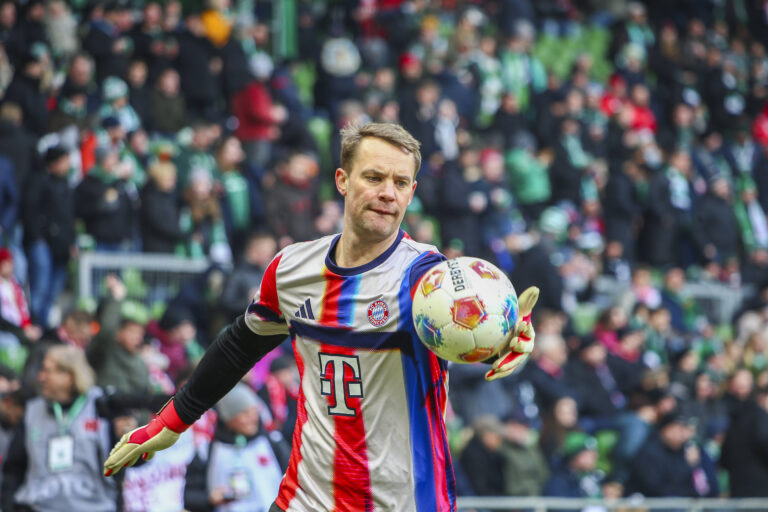 Deutschland: Fussball Bundesliga 2025/2026, 22. Spieltag - SV Werder Bremen vs FC Bayern Munchen - Weserstadion-Stadion Bremen: Manuel Neuer FC Bayern Munchen, 1 Bremen *** Germany Soccer Bundesliga 2025 2026, 22 Matchday SV Werder Bremen vs FC Bayern Munich Weserstadion Stadion Bremen Manuel Neuer FC Bayern Munich, 1 Bremen Copyright: xAymanxAlahmedx
2026.02.14 Brema
pilka nozna , liga niemiecka
Werder Brema - Bayern Monachium
Foto IMAGO/PressFocus

!!! POLAND ONLY !!!